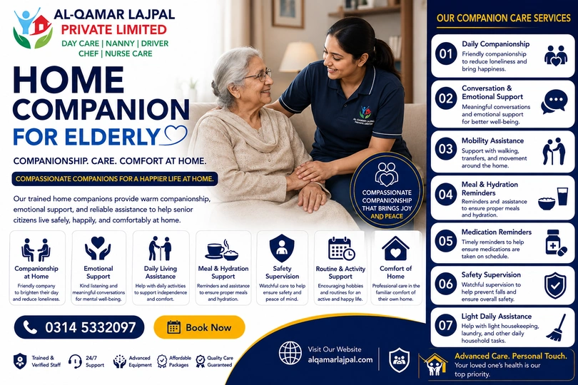 Home Companion for Elderly Islamabad