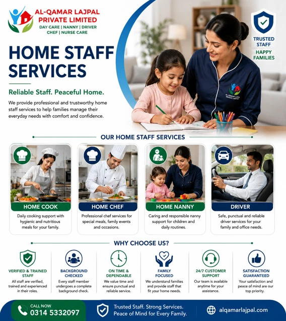 About our home staff team